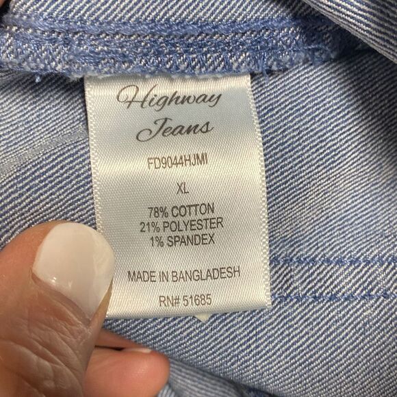 Highway Jeans Super Flare Leg Bell Bottom Jeans Size XL NEW - Picture 5 of 6